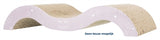 Trixie Junior Scratching Board Wave Lilac / Mint Green 38X18X6 CM