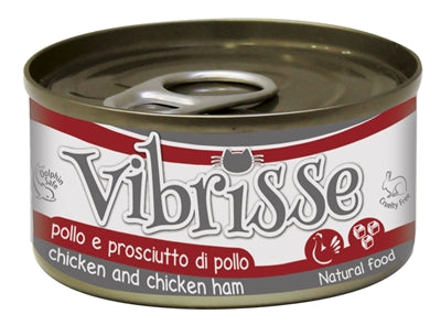 Vibrisse Cat Chicken / Ham 70 GR (24 pieces)