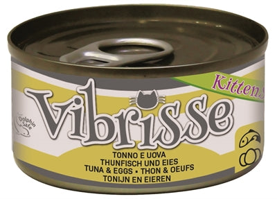 Vibrisse Kittens Cat Tuna / Egg 70 GR (24 pieces)