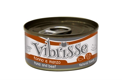 Vibrisse Cat Tuna / Beef 70 GR (24 pieces)