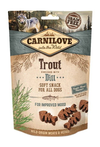 Carnilove Soft Snack Trout / Dill 200 GR