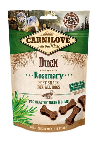 Carnilove Soft Snack Duck / Rosemary 200 GR