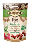 Carnilove Snack Croquant Canard / Framboise 50 GR