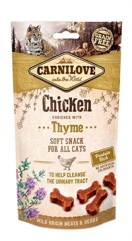 Carnilove Soft Snack Chicken / Thyme 50 GR