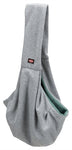 Trixie Junior Hondentas Buikdrager Lichtgrijs / Mintgroen 60X22X20 CM