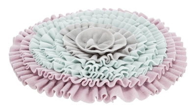 Trixie Junior Sniffing Mat Soft Pink / Mint Green / Gray 38X38 CM