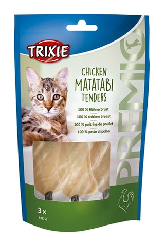 Trixie Premium Chicken Matatabi Tenders 55 GR