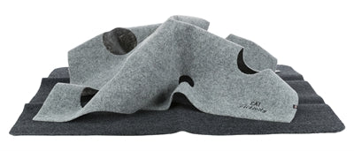 Trixie Cat Activity Adventure Tapis Gris 99X99 CM