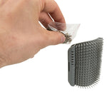 Trixie Brosse de Massage Coin Mural Gris 8X13 CM