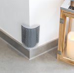 Trixie Brosse de Massage Coin Mural Gris 8X13 CM