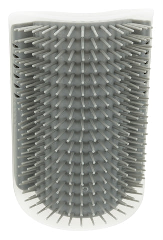 Trixie Brosse de Massage Coin Mural Gris 8X13 CM