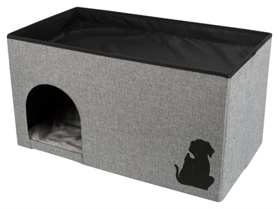 Trixie Niche pour Chat Kimy Gris 70X40X40 CM