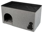 Trixie Niche pour Chat Kimy Gris 70X40X40 CM