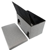 Trixie Niche pour Chat Kimy Gris 70X40X40 CM