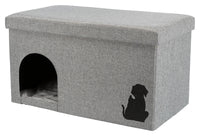 Trixie Niche pour Chat Kimy Gris 70X40X40 CM