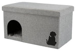 Trixie Niche pour Chat Kimy Gris 70X40X40 CM