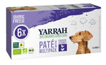 Yarrah Dog Alu Pate Multipack Chicken / Turkey 6X150 GR