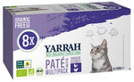 Yarrah Cat Alu Pate Multipack Chicken / Turkey 8X100 GR