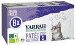 Yarrah Cat Alu Pâté Multipack Poulet/Dinde 8X100 GR