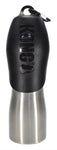 Kong H2O Drinking Bottle Stainless Steel Black