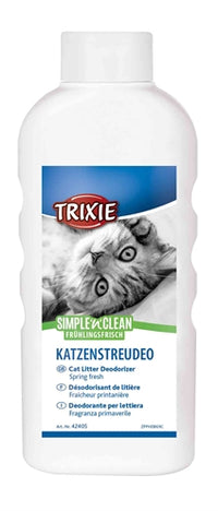 Trixie Simple'n'nclean Odor Eliminator Cat Litter Spring Fresh 750 GR