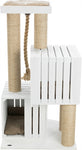Trixie Be Nordic Griffoir Skadi Blanc 62x52x114 cm
