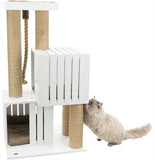 Trixie Be Nordic Griffoir Skadi Blanc 62x52x114 cm