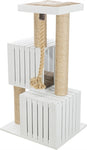 Trixie Be Nordic Griffoir Skadi Blanc 62x52x114 cm