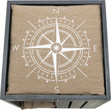Trixie Be Nordic Niche pour chat Alva Anthracite/Sable 36 x 36 x 51 cm