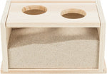 Trixie Sand Bath For Mice / Hamsters Wood 20X12X12 CM