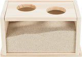 Trixie Sand Bath For Mice / Hamsters Wood 20X12X12 CM