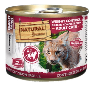 Natural Greatness Cat Weight Control Dietetic Junior / Adult 200 GR