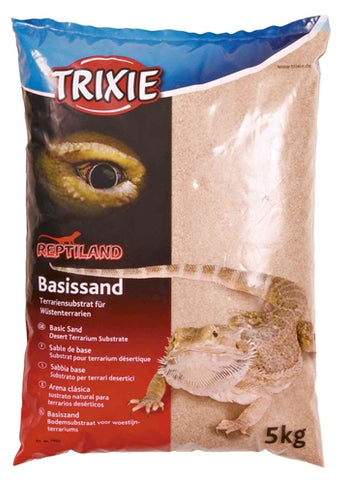 Trixie Reptiland Basic Sable Pour Desert Terraria Jaune 5 KG