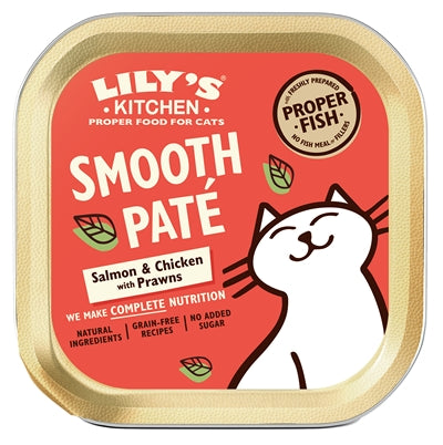 Lily's Kitchen Cat Smooth Pate Salmon &amp; Chicken 19X85 GR