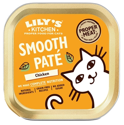 Lily's Kitchen Cat Pâté Onctueux Poulet 19X85 GR