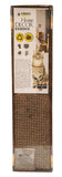 Croci Scratching Board Home Decor Wenge Wood Print Dark Brown 48X12.5X5 CM