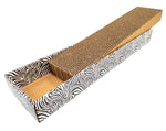 Croci Planche à gratter Décoration d'intérieur Imprimé Animal Zèbre 48 x 12,5 x 5 cm