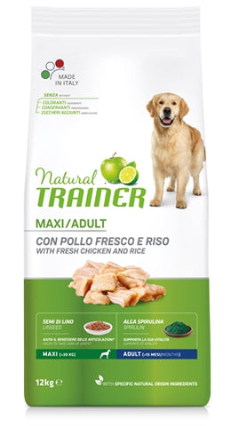 Natural Trainer Maxi Adult Chicken / Rice 12 KG