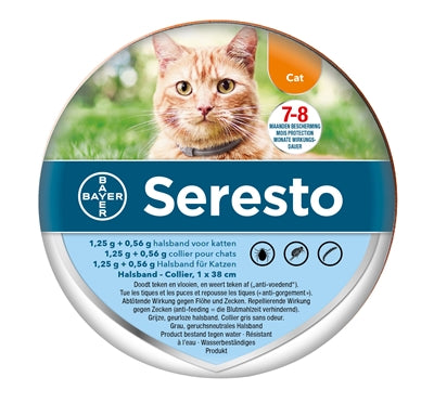Bayer Seresto Collier Tiques et Puces Chat 38 CM