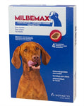 Milbemax Chewable Tablet Deworming Dog LARGE 4 TABLETS
