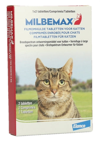 Milbemax Chat 2-8 KG 2 TBL