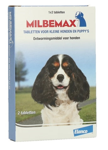 Milbemax Petit Chien/Chiot 0,5-10 KG 2 TBL