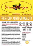 Merkloos Budget Premium Dogfood Fresh Chicken High Quality 14 KG