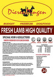 Merkloos Budget Premium Dogfood Fresh Lamb High Quality 14 KG