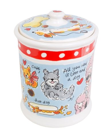 Blond Amsterdam Storage Jar Dog 16X16X22.5 CM