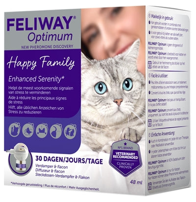 Vaporisateur Feliway Optimum avec remplissage 48 ML