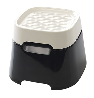 Savic Ergo Cube Drinking Bowl Cream / Black 22X22X16 CM
