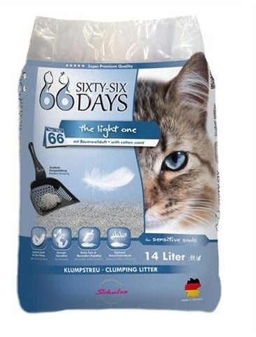 Litière pour chat légère en coton 66 jours sans marque 14 LTR