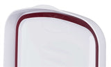Trixie Food Barrel Airtight Lockable Plastic Transparent White / White
