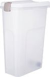Trixie Food Barrel Airtight Lockable Plastic Transparent White / White